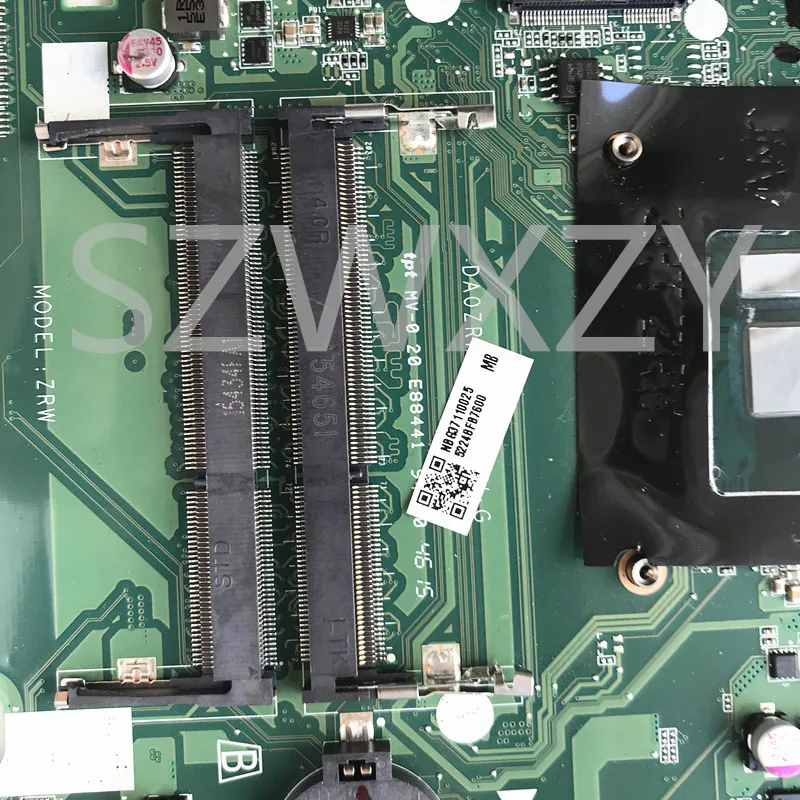 Для acer E5-574 Материнская плата ноутбука I5-6200u DA0ZRWMB6G0 NBG37110025 работы