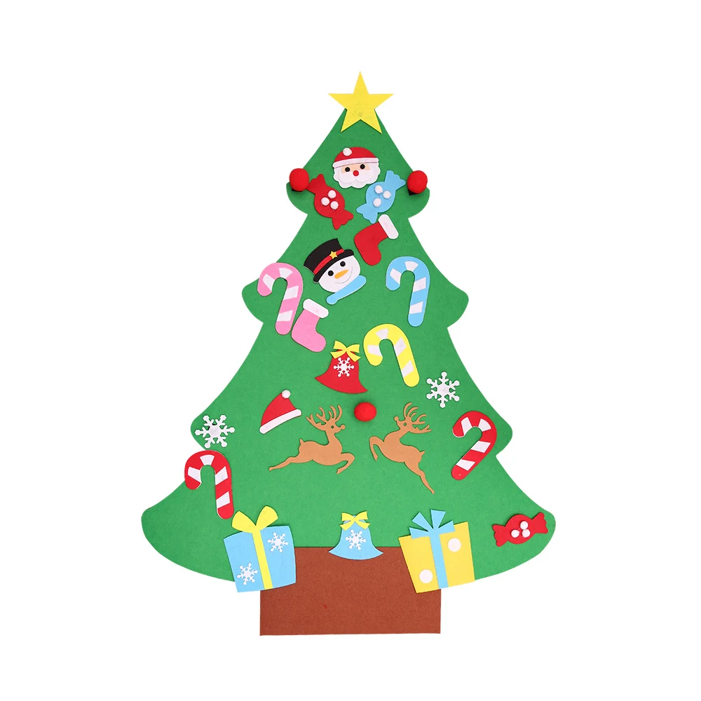 39,4 в DIYChristmas елка Рождественская вечеринка украшение креативная головоломка дерево для рождественской вечеринки палка детские рождественские подарки
