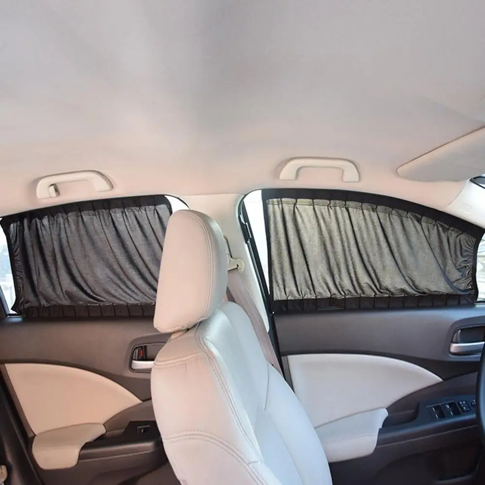 

Elastic Aluminum Alloy Car Side Window Sunshade Sunshade Blinds Curtain Car Window Curtains Car-Styling