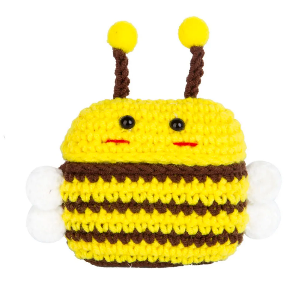 For AirPods Pro 2019 Case Knitted Lovely plush Anti-lost Protective Skin Cover For Air-Pods 3 Airpods Accessories 2019 1104#C
