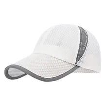 Головные уборы для Дамская мода унисекс дышащая быстросохнущая сетчатая бейсболка кепка Кепка Солнцезащитная chapeu feminino chapeau homme
