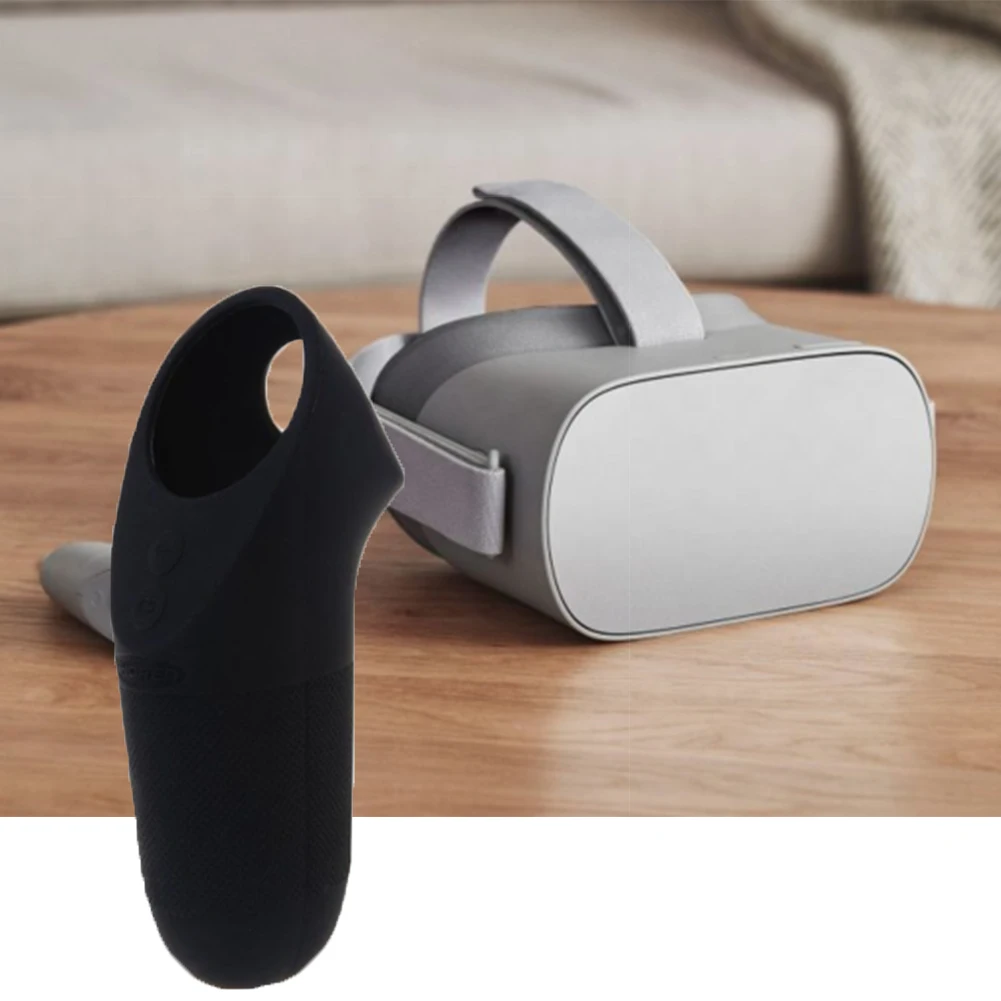 Устойчивая к царапинам Очки виртуальной реальности VR мягкая защита от грязи полный рукоять держатель нескользящий Силиконовый защитный чехол с ручками аксессуары для Oculus Go