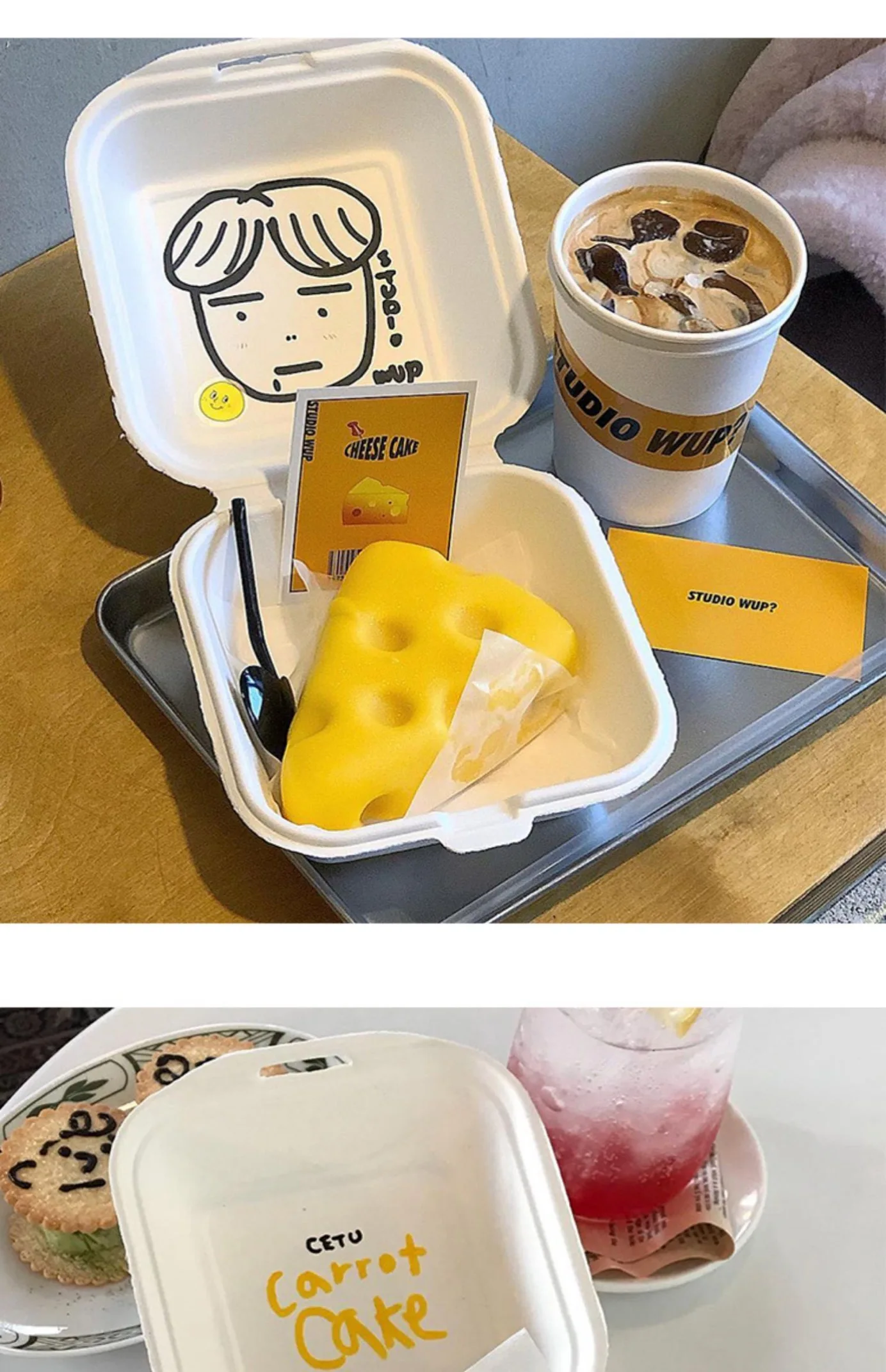 Wooden Disposable Serving Plates Picnic Bento Box Teller Pulp Dessert Cake Burger Packing Fruit 플라스틱 접시 Assiette Jetable Mariage