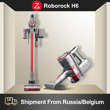 Roborock h6 handheld aspirador de pó sem fio 2500pa portátil sem fio ciclone filtro mais limpo coletor pó