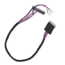 1 шт. Новое поступление 40 Pin 1 канал 6 бит Светодиодный ЖК LVDS экран кабель для дисплея