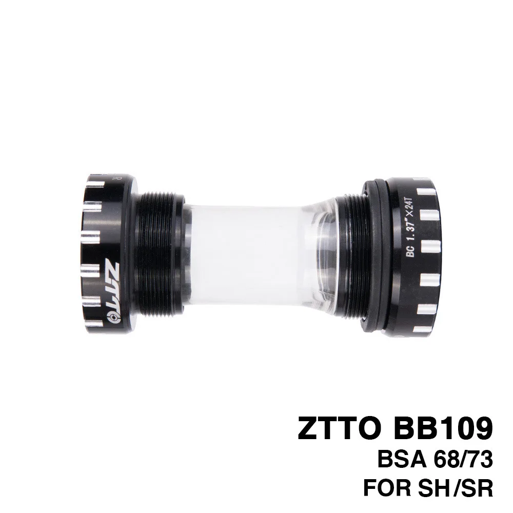 ZTTOMTB дорожный велосипед пресс-в вал BB109central оси BB68BSA68BSA73 Пэйлин интегрированный полый звездочки выдерживает 24 мм 22mmGXP шатуны