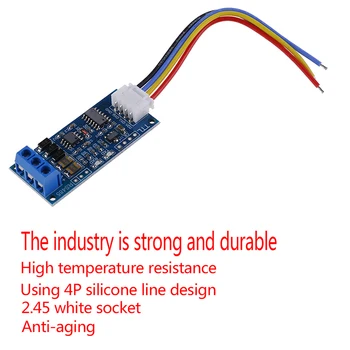 

TTL To RS485 Power Supply Converter Board 3.3V 5V Hardware Auto Control Module For Arduino AVR Wide Voltage Singal Indicator