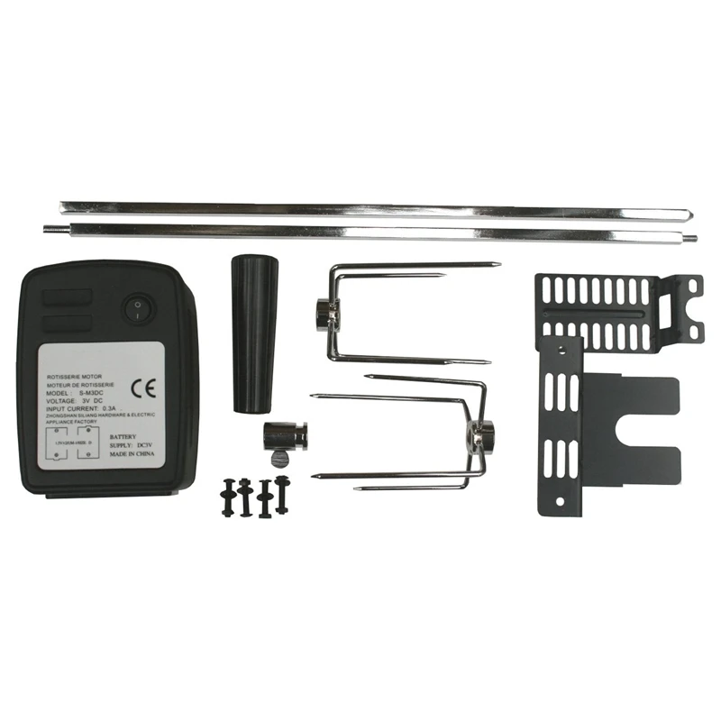

Bbq Motor Barbecue Electric Rotisserie Motor Spit Universal Kit 46Cm