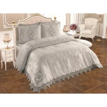 

French Güpürlü Çeyizlik Pike Tackle Cloud Gray