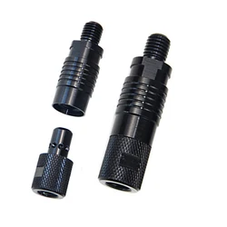 Connecteur adaptateur à dégagement rapide pour canne à pêche à la carpe, 2 pièces, alarme de morsure, support de canne à pêche, matériel d'avertissement 