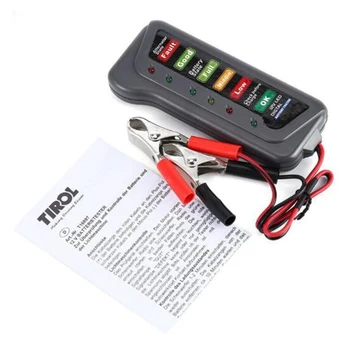 

Automobile 12V Battery Tester Motorcycle Battery Automobile Battery Tester LED Quantity