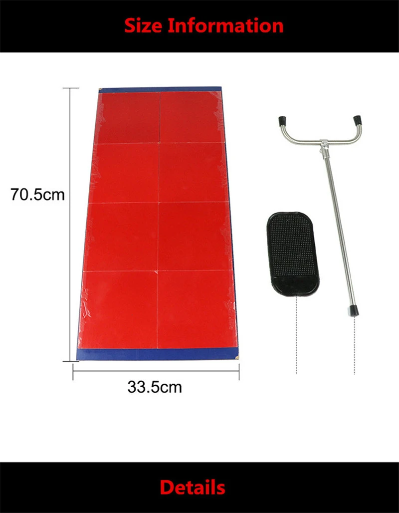 Huieson Professional Table Tennis Self Training Board with Pimples-in Rubber Quick Rebound Board for Loopkilling Training Tools (2)