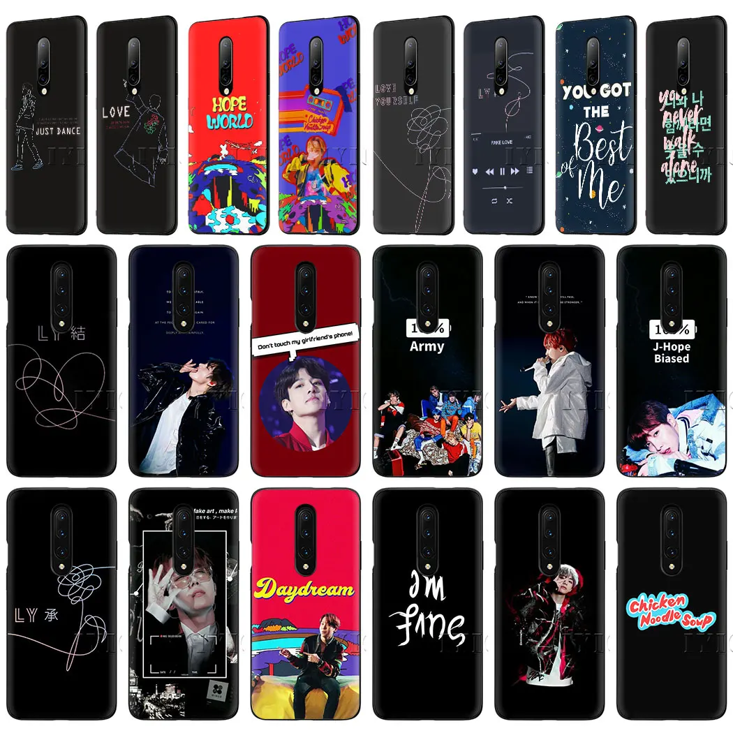 Мягкий силиконовый чехол для телефона kpop j hope oneplus 7 7T pro 5t 6 6t чехол|Бамперы| |