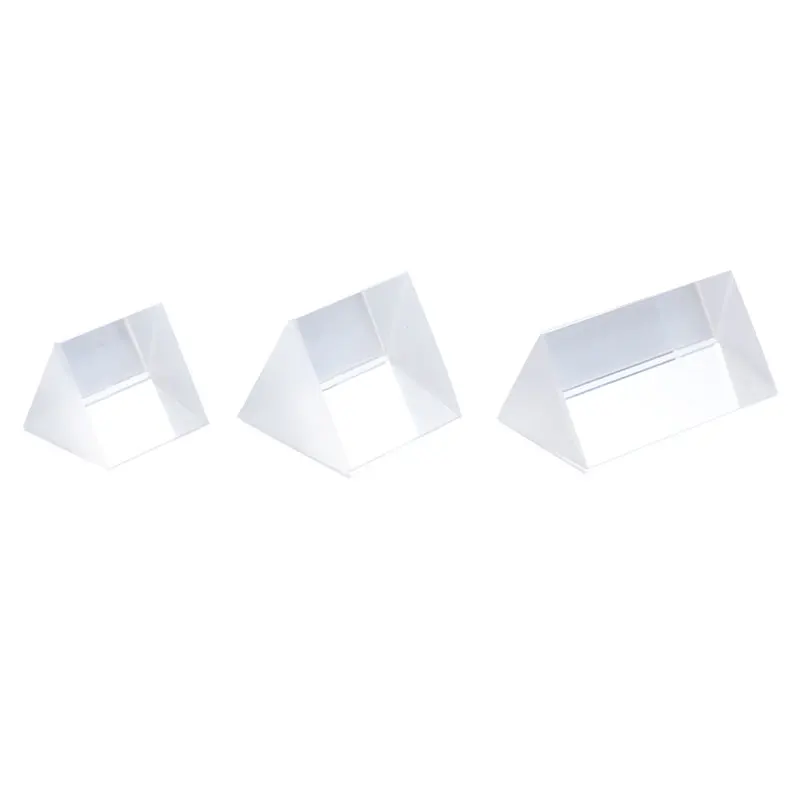 30*30*30*30mm Triangular Prism Rainbow Prisma Crystal Glass Photographic Prisme Color Prisms Physics Children's Light Experiment