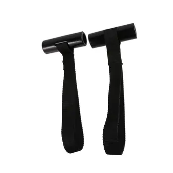 

1 Pair Fishing Boat Kayak Canoe Hood Trunk Tie Down Loops Transport Marine Black