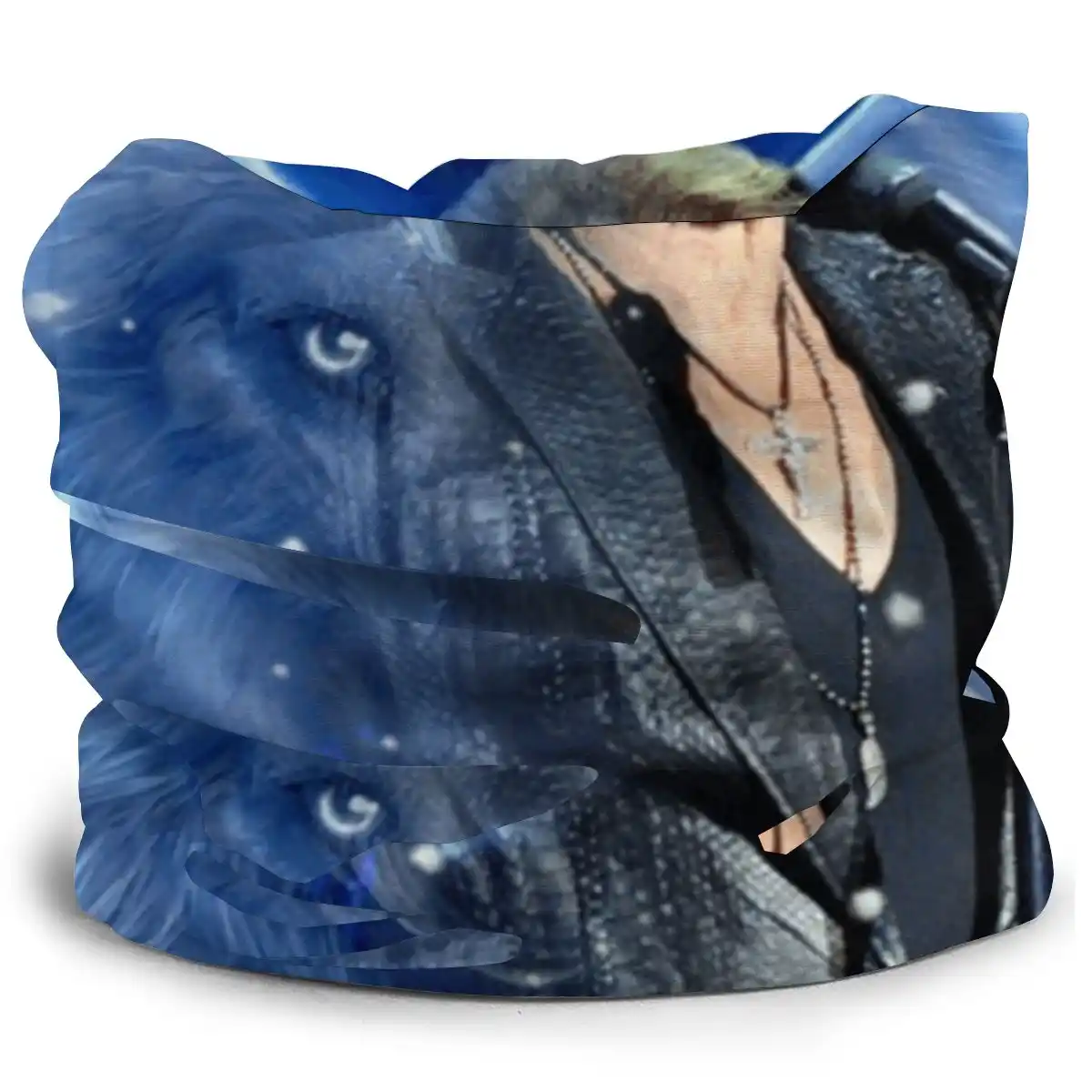 Johnny Hallyday Rock N Roll Magic Scarf Half Face Mask Fashion Tube Mask Balaclava Bandanas Windproof Headwear Outdoor Camping Aliexpress