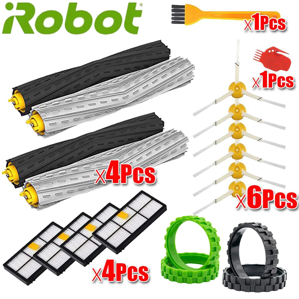 Kit de reemplazo de filtros para IRobot Roomba, accesorios para modelos serie 805, 860, 861, 865, 866, 870, 880, 885, 960, 966 y 980|Piezas de aspiradora| - AliExpress