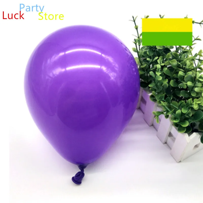 130 200pcs 5 inch small round ball matt thickened balloon macaron balloon birthday party wedding wedding romantic decoration