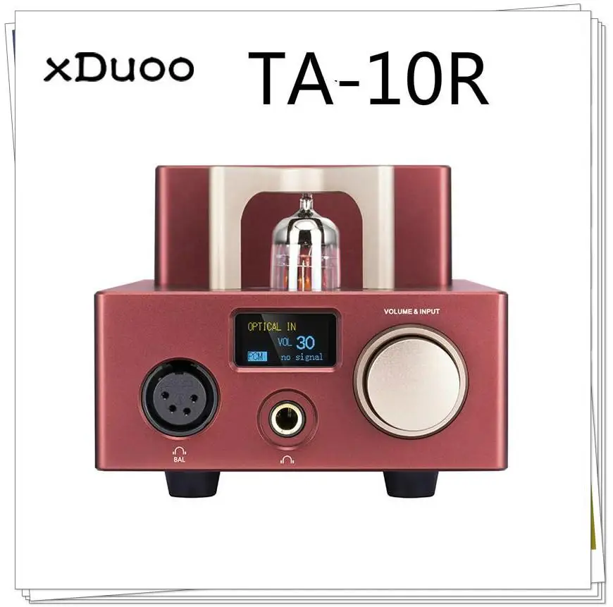 

XDUOO TA-10R Headphone Amplifier AK4493EQ XU208 USB RCA Coax Opt PCM DSD DXD 12AU7 TA10R Tube Amplifier Hifi Music AMP