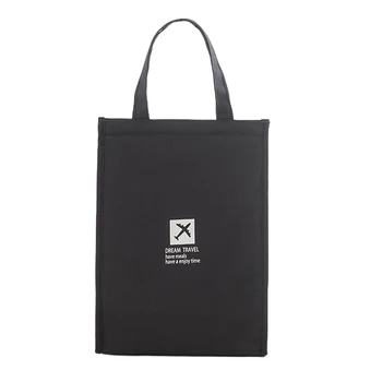

Insulation Package With Handle Cooler Bento Pouch Lunch Bag Ourdoot Picnic Carrying School Student Office Worker For Women Men