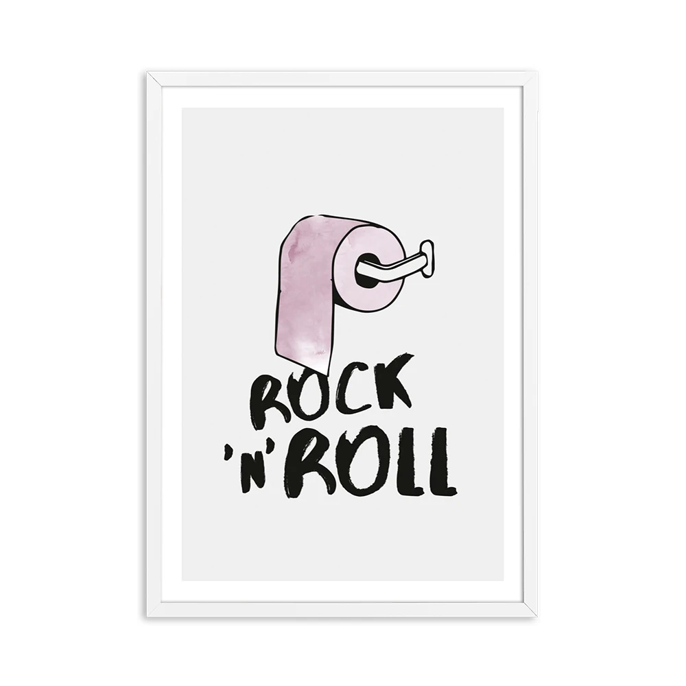 Funny-Toilet-Poster-Bathroom-Wall-Art-Prints-Rock-and-Roll-Minimalism-Canvas-Painting-Quote-Have-a (5)