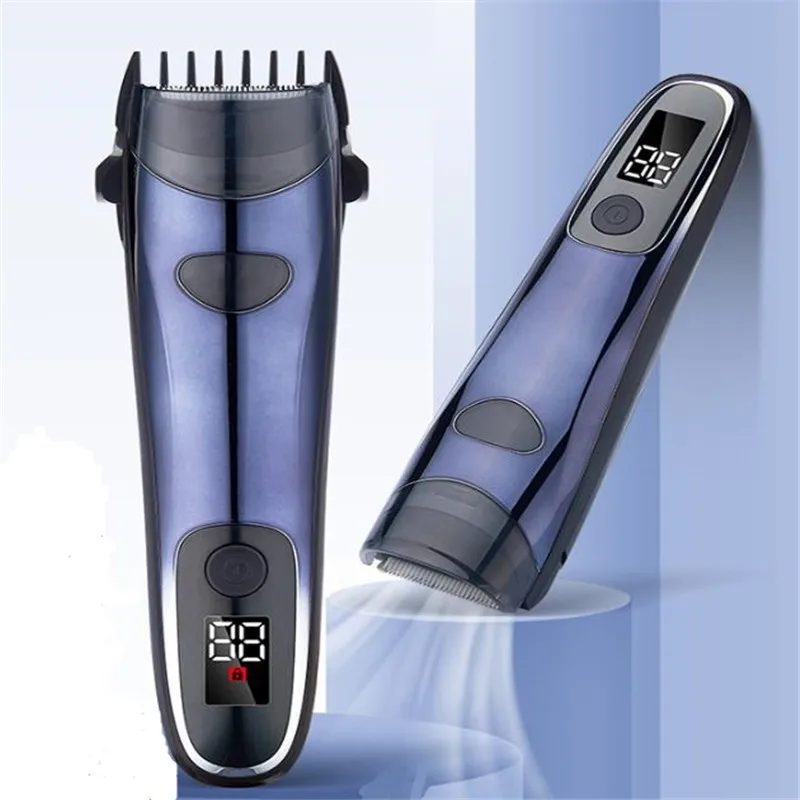 Washable Electric Vacuum Baby Hair Clipper Quiet Trimmer Kids Haircut Machine Less Mess Suction Children Hairstyle Shaver Cutter