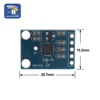 GY-61 ADXL335 трехосевой Tri осный Акселерометр Модуль трехосевой ускорение датчик угла гравитационного падения Diy электронная доска 3V-5V ► Фото 3/6