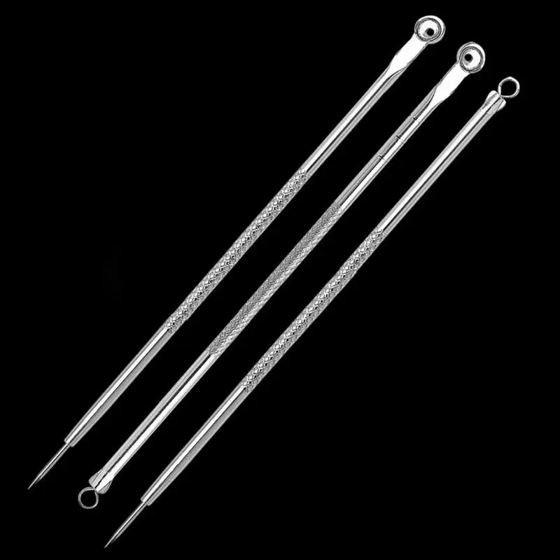 5 шт./компл. набор игл для удаления угрей Угри иглы углеродистая сталь инструмент