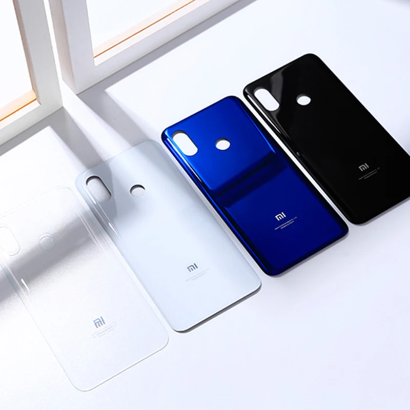 Xiaomi mi 8 mi 8 чехол для телефона задняя крышка батареи 3D стекло Задняя Дверь Корпус чехол Замена для xiaomi mi 8 Защитная крышка