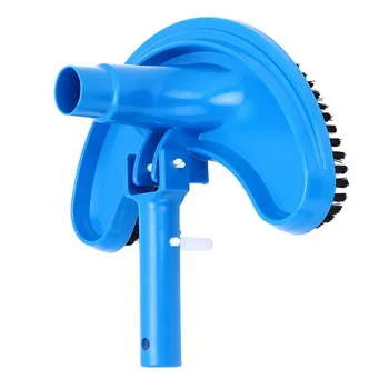 

Pool Vacuum Head Half Moon Shape Flexible Swimming Pool Curved Suction Head Cleaning Accessory H7JP