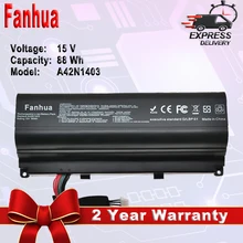 

Fanhua 15V A42N1403 Laptop Battery for ASUS ROG G751 G751JM G751JT G751JY GFX71 GFX71JM GFX71JT, A42LM9H A42LM93 with Free Tools