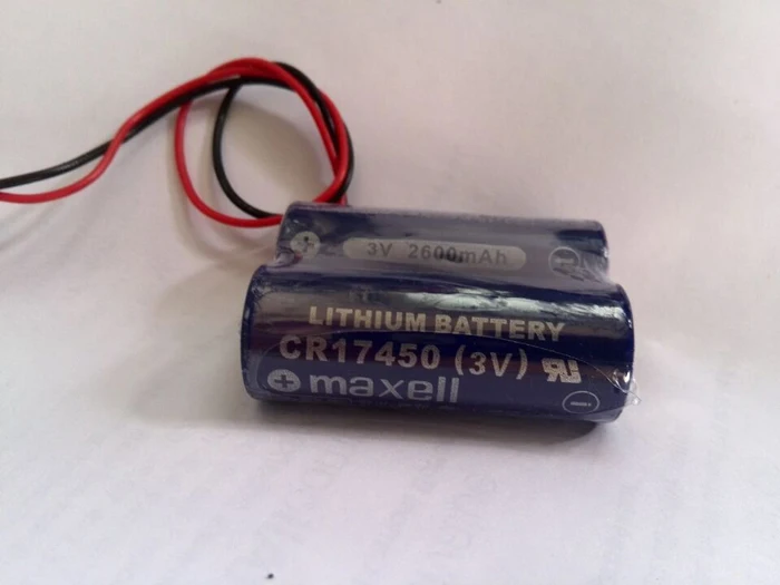 Подлинный Maxell CR17450 3v CR17450(3 v) 2 комбинация 2 CR17450 батареи для ПЛК-устройств