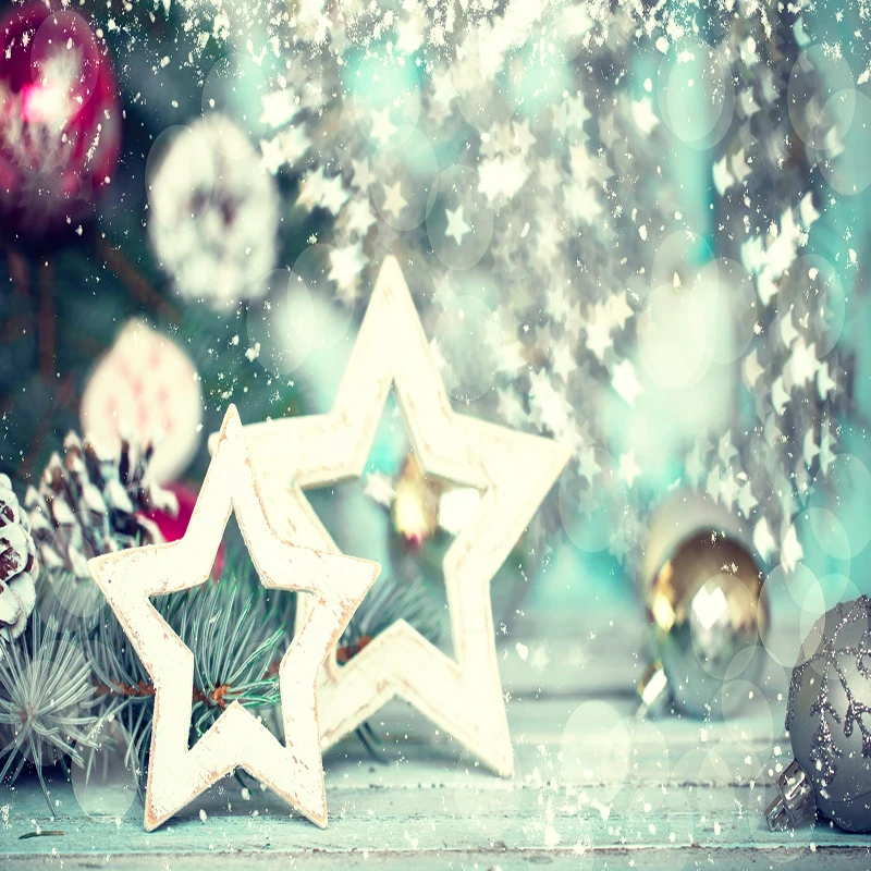 

Christmas Theme Photography Background Cloth 225*150cm Horizontal Version Star Photo Cloth Photocall Photographic Backdrop