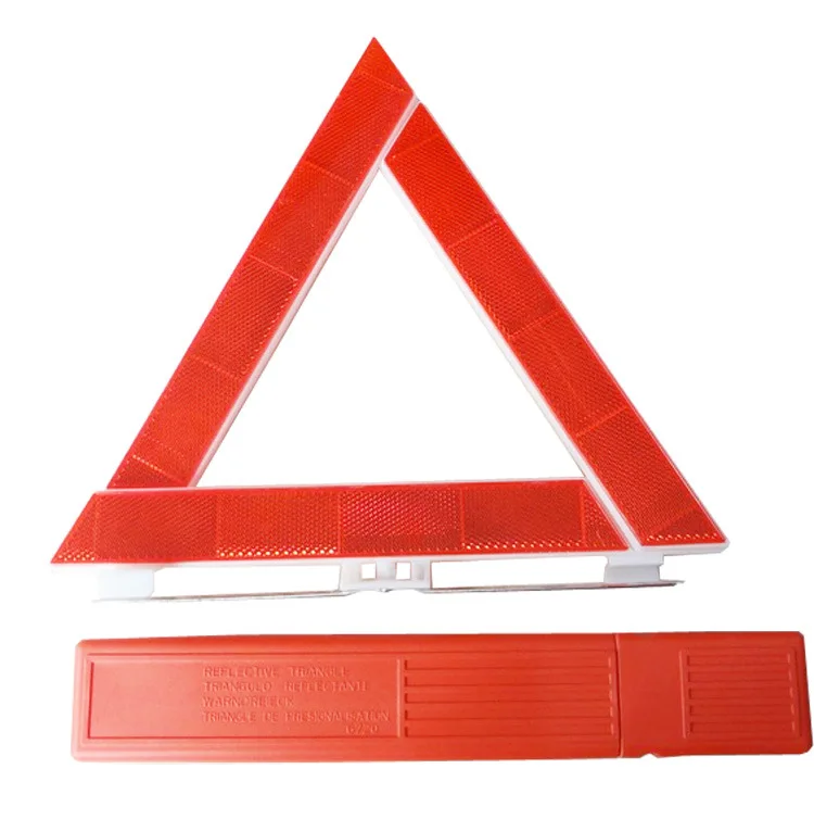 

Tripod Reflective Foldable Warning Rack Automotive Warning Triangle 30 Cm