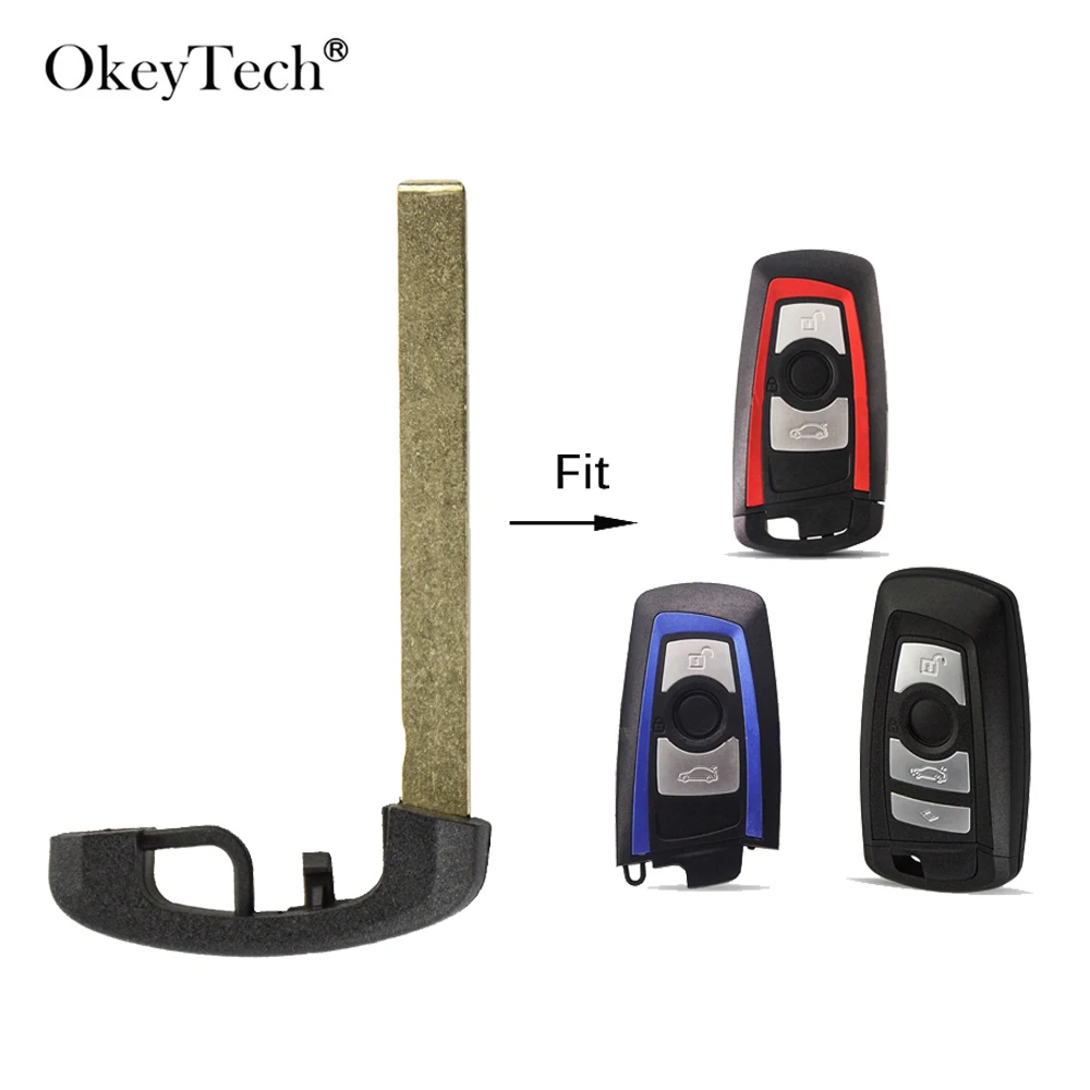 OkeyTech для BMW 1 3 5 6 7 Series X3 X4 F30 F10 E46 E90 E60 E39 дистанционная смарт-карта маленький ключ