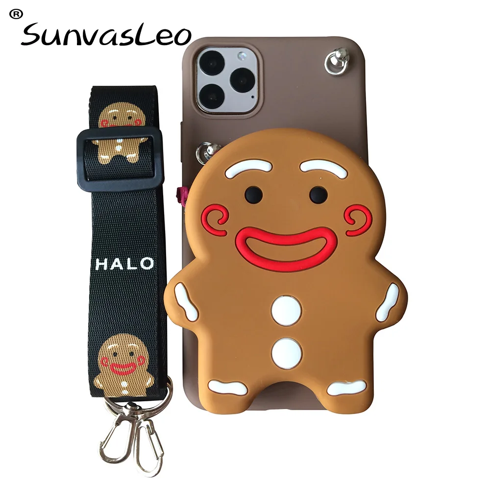 

For iPhone 5 6 7 8 Plus X XS XR XS Max 11 11 Pro Max 3D Purse Phone Soft Silicon Case For Samsung S6 S7 edge S8 S9 S10 Plus S10E