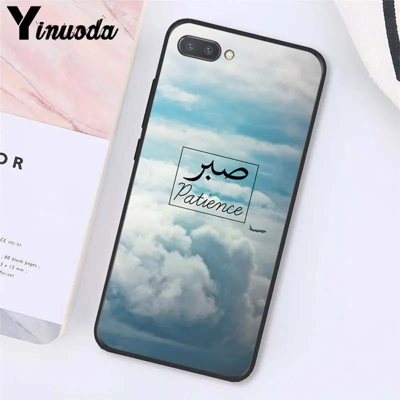 Yinuoda с принтом "Коран" исламские цитаты мусульманских чехол для телефона для huawei смартфона Honor 8X9 10 20 Lite 7A 5A 7C 10i 20i View20
