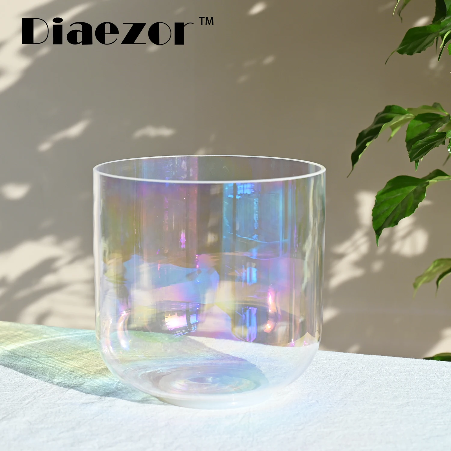 Diaezor 7 Polegada 440hz ou 432hz limpar o estresse do chakra que alivia a bacia colorida mágica do canto do cristal de quartzo da alquimia para a cura sadia Alchemy Crystal Singing Bowl cuenco tibetano cuenco поющая ч
