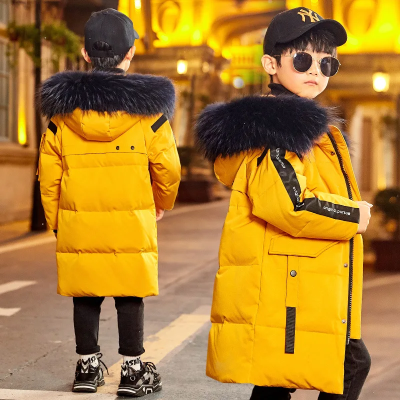 Г. nueva ropa de invierno para nignos nigno de algodón acolchado chaqueta catida en el Bebe grande abrigo