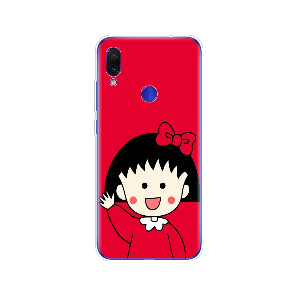 Чехол для Xiaomi Redmi Note 7 pro, силиконовый мягкий чехол из ТПУ для Xiaomi Redmi Note 7 copas, 6,3 дюймов, защитный чехол 360 - Цвет: 34503