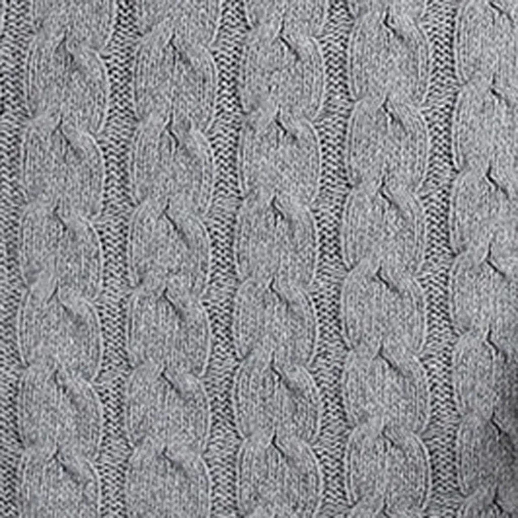 Женский осенне-зимний длинный свитер со жгутами для женщин Зимние Топы вязаный свитер C3098