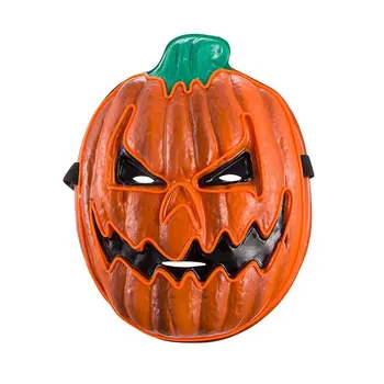 

Scary Halloween LED Pumpkin Mask Light UP Mask for Halloween Festival Party Mask for Men Women and Kids