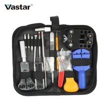 147pcs Watch Repair Tool Kit Watch Link Pin Remover Watch Case Opener Spring Bar Remover Watchmaker Hand Tools Set