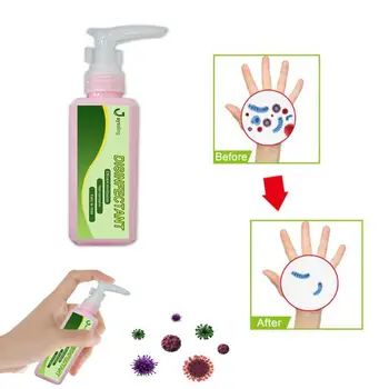 

30ml Antibacterial Chlorine-free Hand Sanitizer Spray Gel Alcohol-free Disinfectant Portable Household Health Soap Lliquid TXTB1
