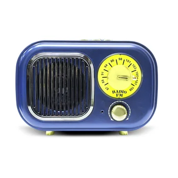 

M 205BT Portable Stereo Mini Retro Gift FM Radio Rechargeable TF Card MP3 Player Speaker Music USB AUX Classic Home