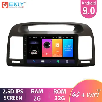 

EKIY Android 9.0 For TOYOTA CAMRY 2002 2003 2004 2005 2006 Car Radio Navigation GPS Multimedia Video Player Stereo DVD Headunit