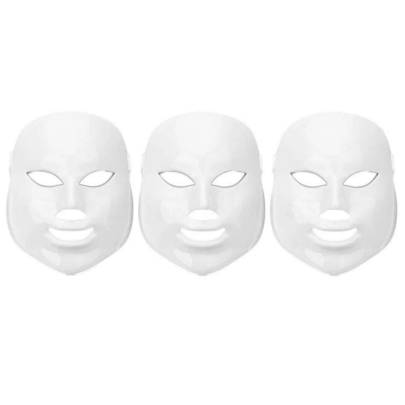 7 цветов светодиодный светильник длин волн Фотон PDT маска для лица Омоложение кожи терапия против старения кожи терапия излучающий диод