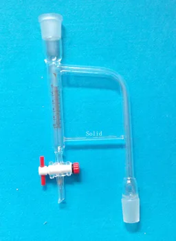 

10ml,24/49,Glass Distillation Receiver,Dean Stark Adapter With PTFE Stopcock