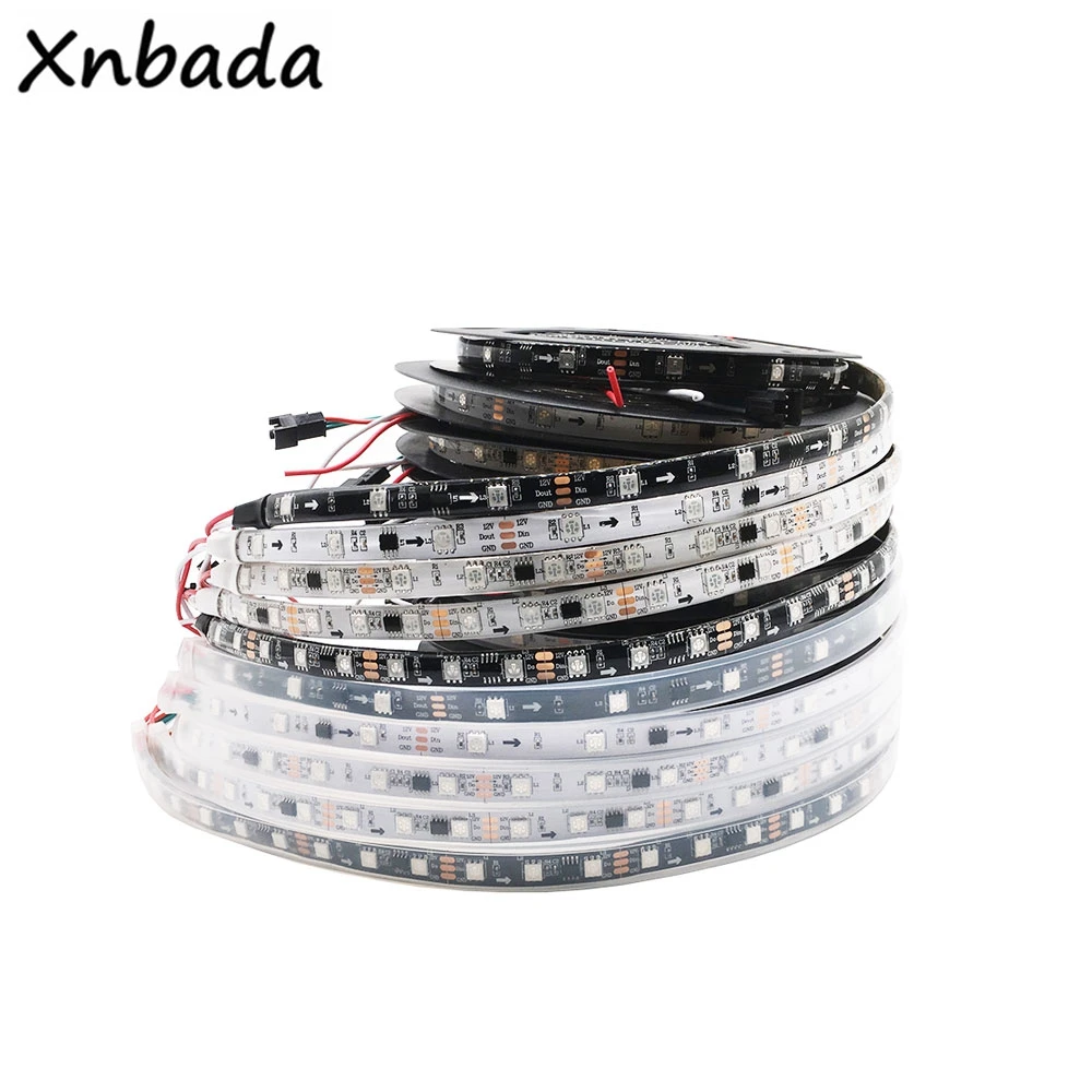 Высокий светильник светодиодный DC12V WS2811 цветных (RGB) светодиодных лент адресуемый
