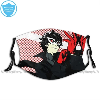 

Persona 5 Joker Mouth Face Mask Joker Facial Mask Pretty Kawai Adult with 2 Filters Mask